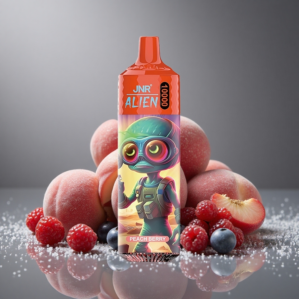 JNR Alien 10000パフ 850mAh ピーチベリー