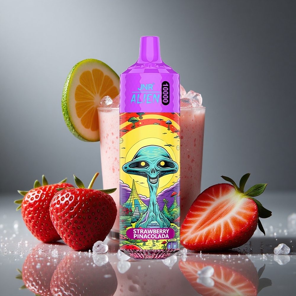 JNR Alien 10000パフ ストロベリーピニャコラーダ 850mAhバッテリー 20mlリキッド