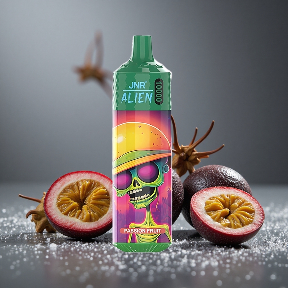 JNR Alien 10000パフ パッションフルーツ 850mAh 20ml