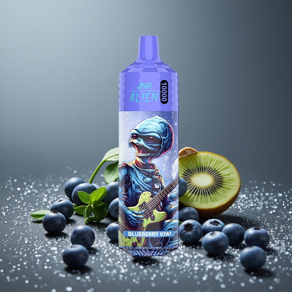 JNR Alien 10000パフ ブルーベリーキウイ 850mAh 20ml