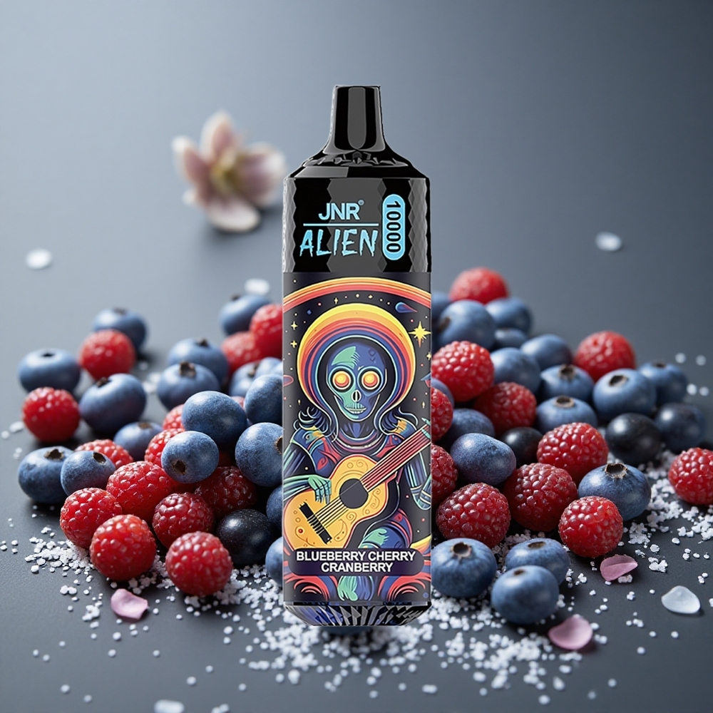 JNR Alien 10000パフ ブルーベリー・チェリー・クランベリー 850mAh 20ml