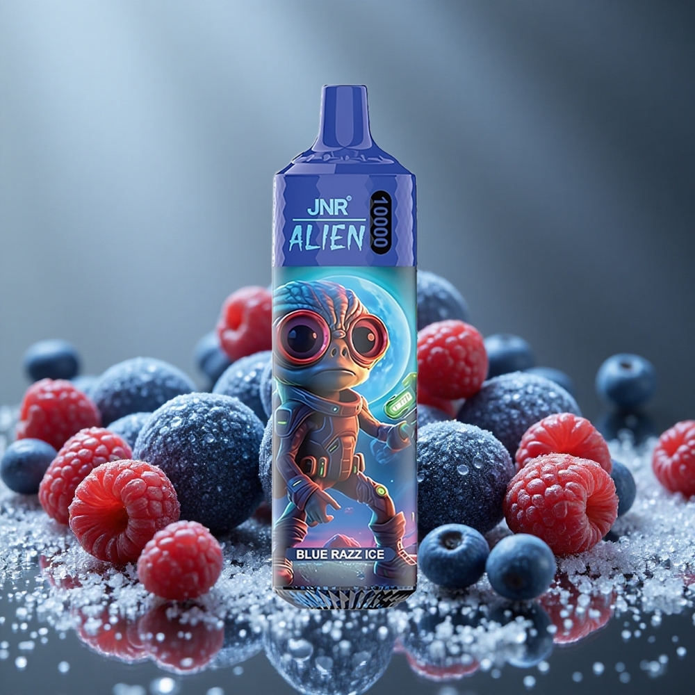 JNR Alien 10000パフ ブルーレズアイス 850mAhバッテリー 20mlリキッド