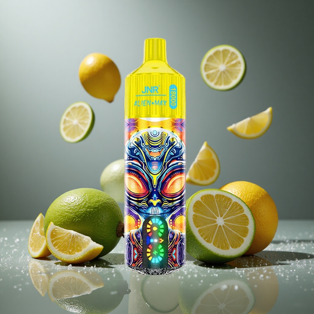 JNR Alien Max 18000パフス レモンライム 850mAh 28ml