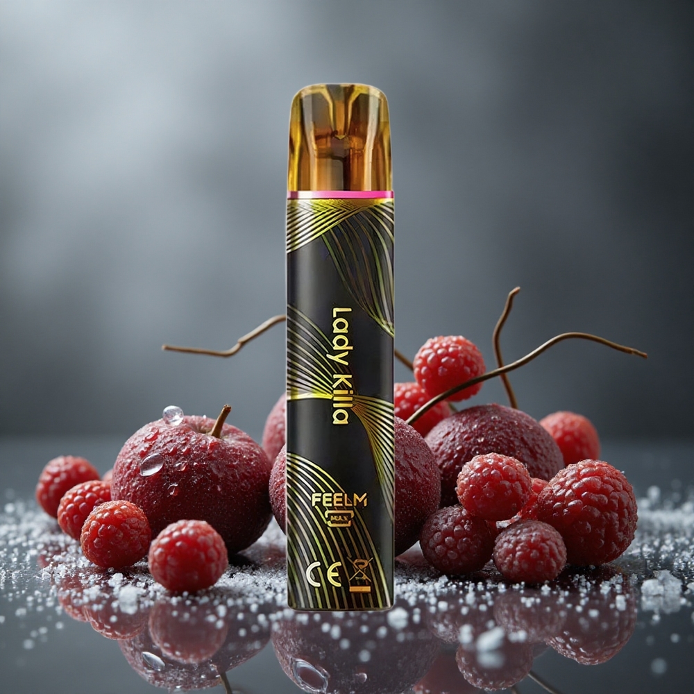 JNR BlackGolden 600+200パフ 2ml ディスポーザブルベイプ レディキラー