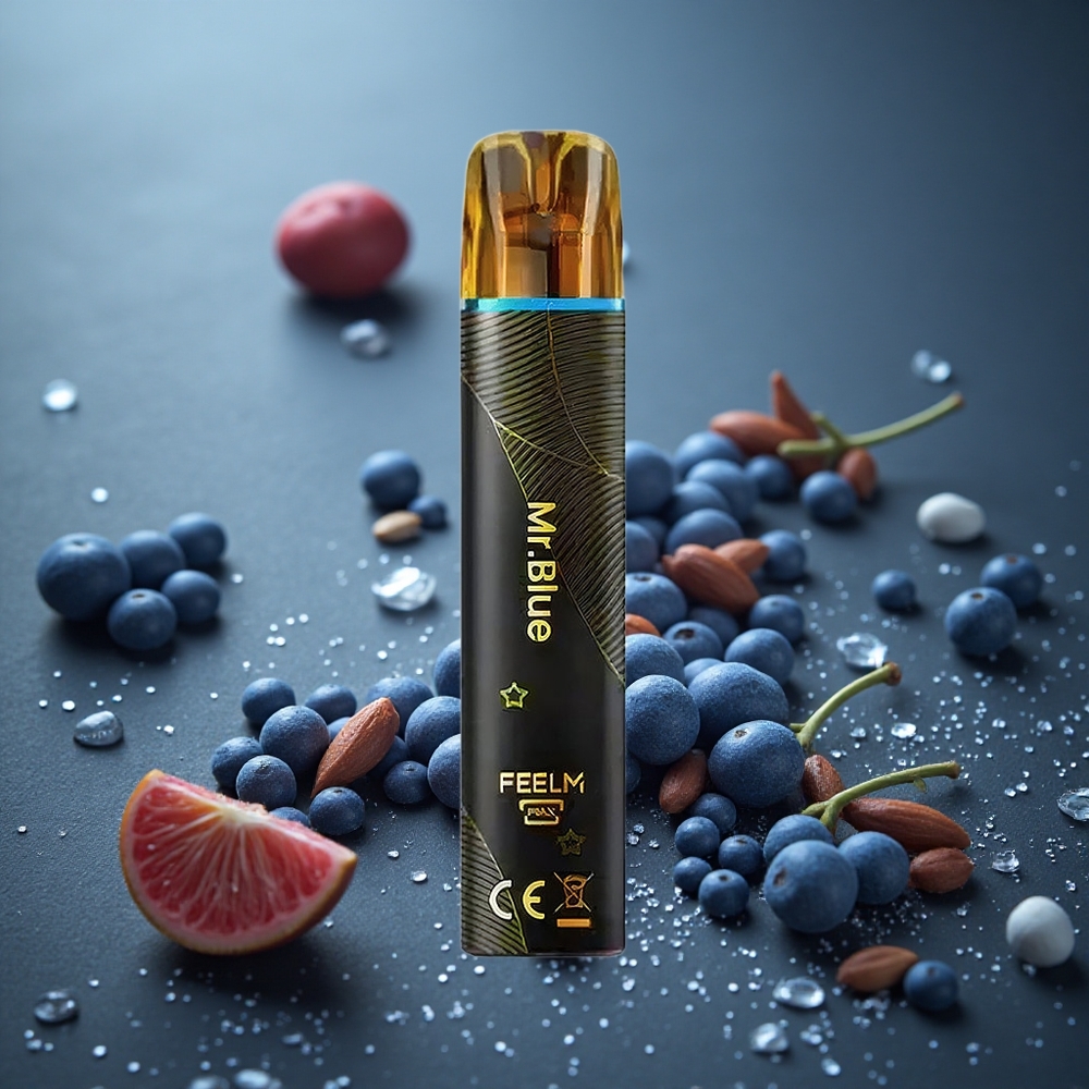 JNR BlackGolden 600+200パフ 2ml ブルー
