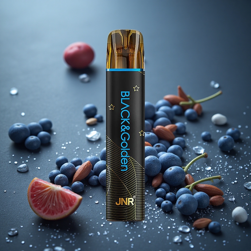 JNR BlackGolden 600+200パフ 2ml ブルー