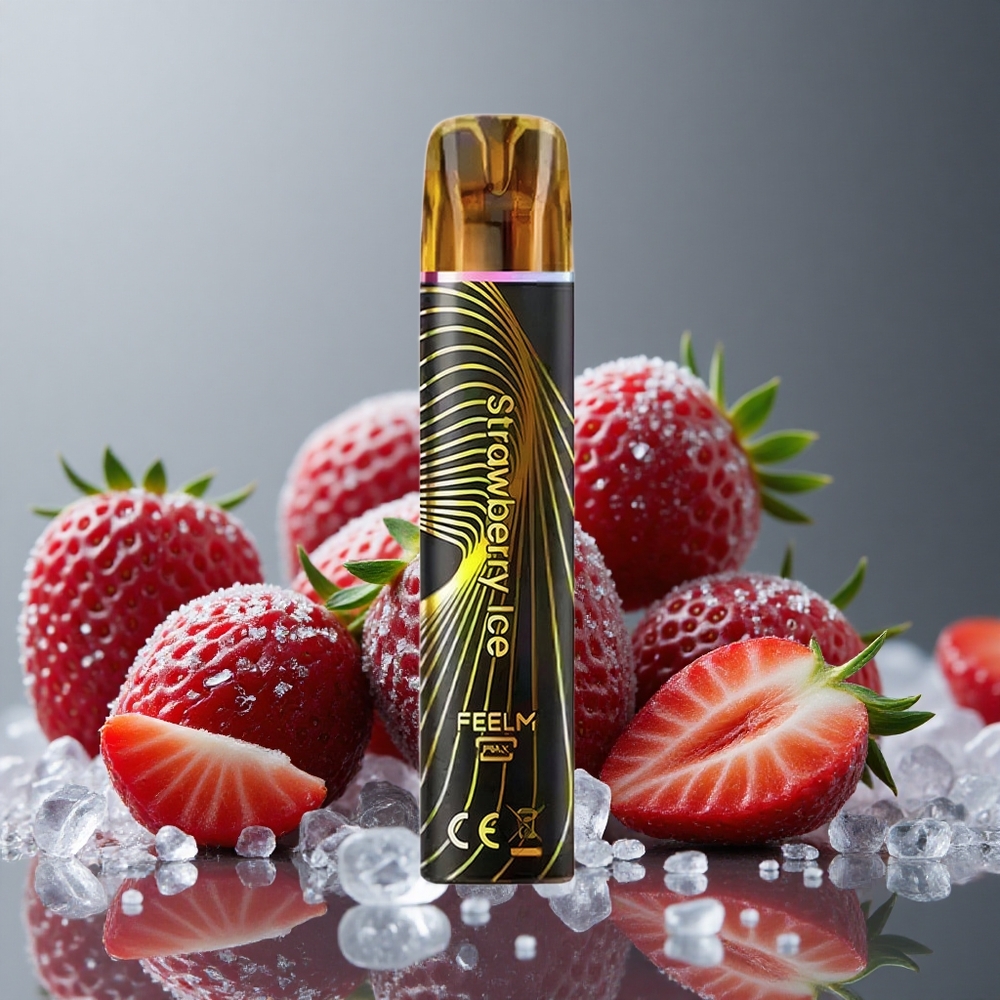 JNR BlackGolden 600+200パフ ストロベリーアイス 550mAh 2ml