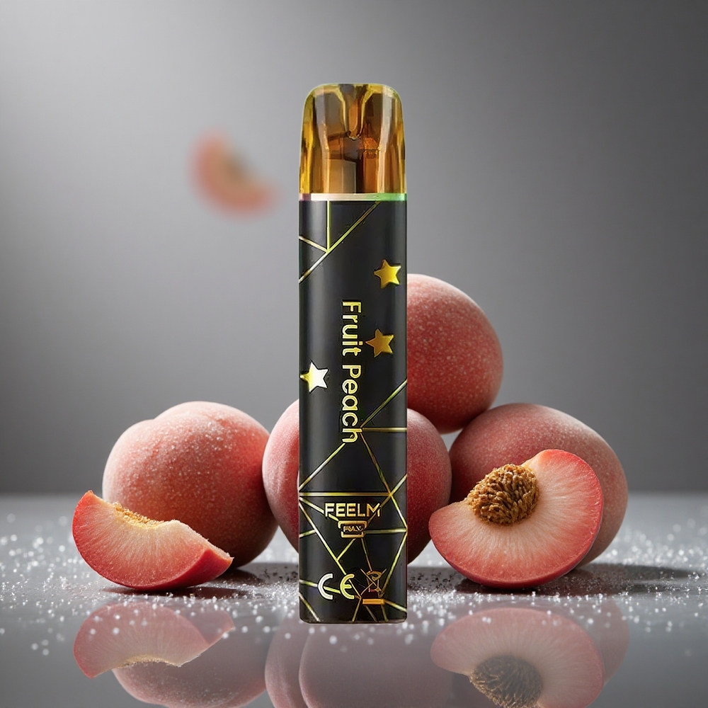 JNR BlackGolden 600+200パフ ピーチ味 550mAh 2ml