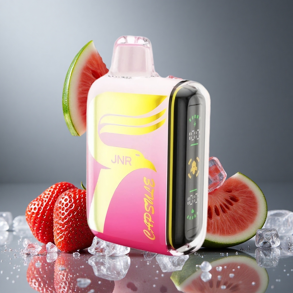 JNR Capsule 15000 パフ ストロベリーワターメロンアイス 850mAh 20W