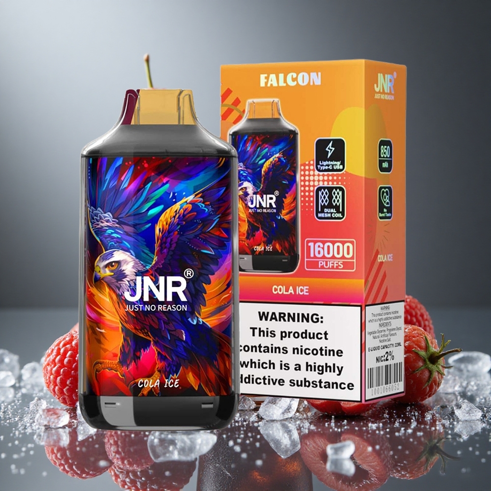 JNR Falcon 16000パフ コーラアイス 850mAh 22ml
