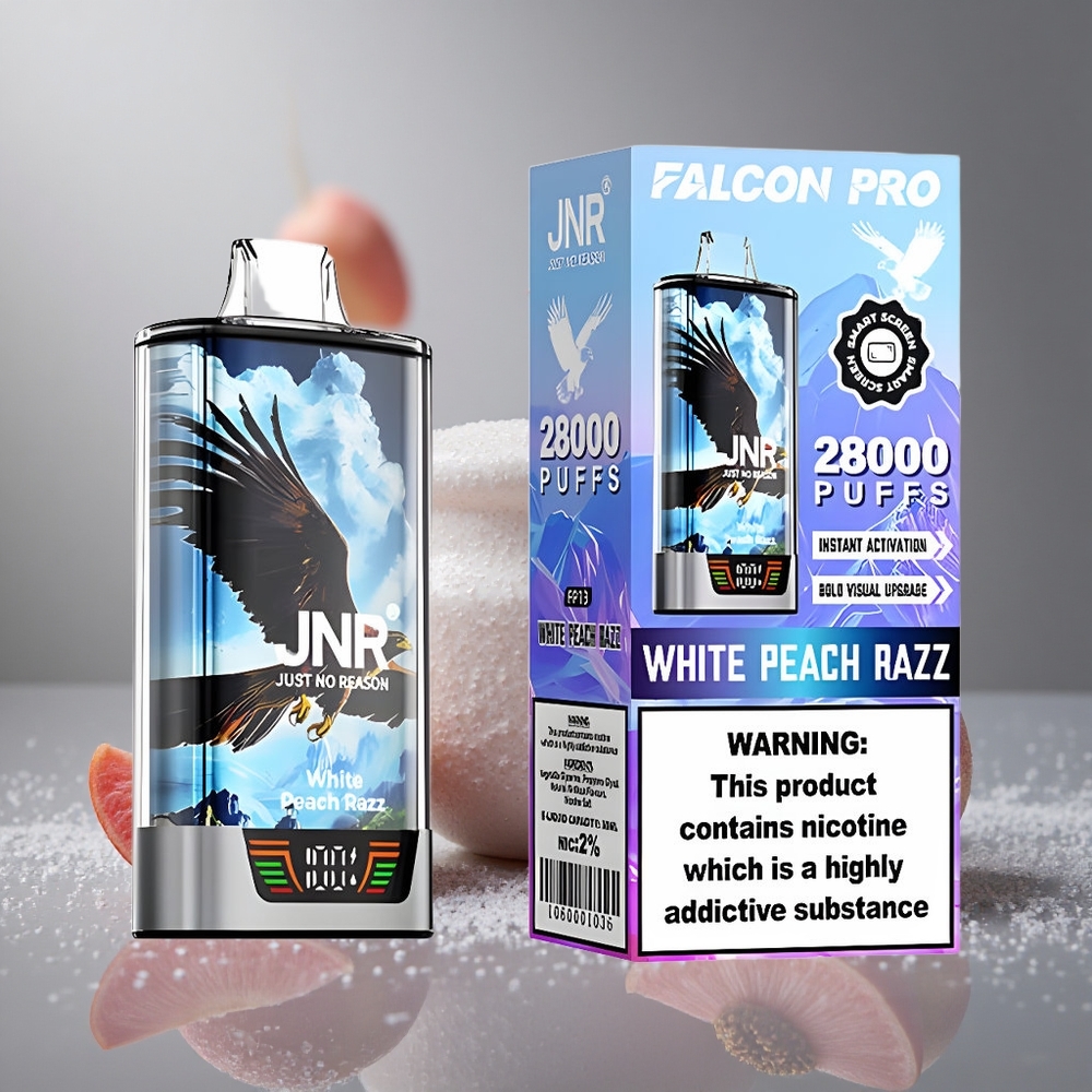 JNR Falcon Pro 28000 ホワイトピーチラズ 30ml 950mAh