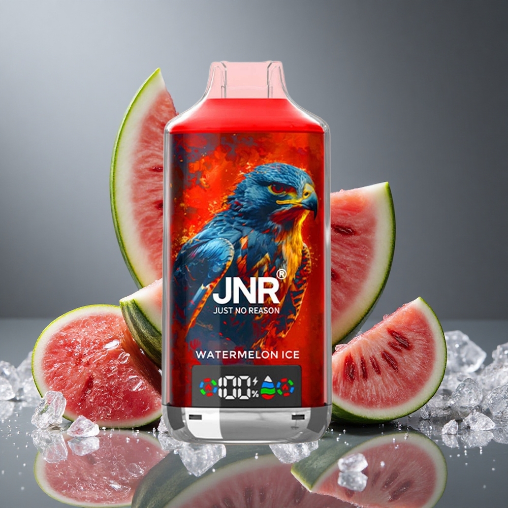 JNR Falcon X 18000 パフ デュアルメッシュコイル 24ml スイカアイス