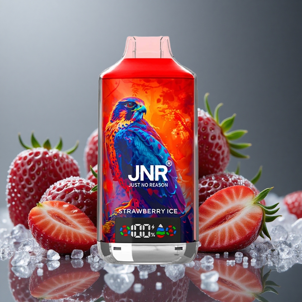 JNR Falcon X 18000パフ 750mAh 24ml ストロベリーアイス