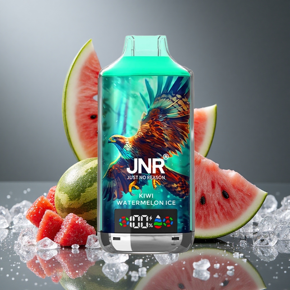 JNR Falcon X 18000パフ キウイスイカアイス 750mAh 24ml