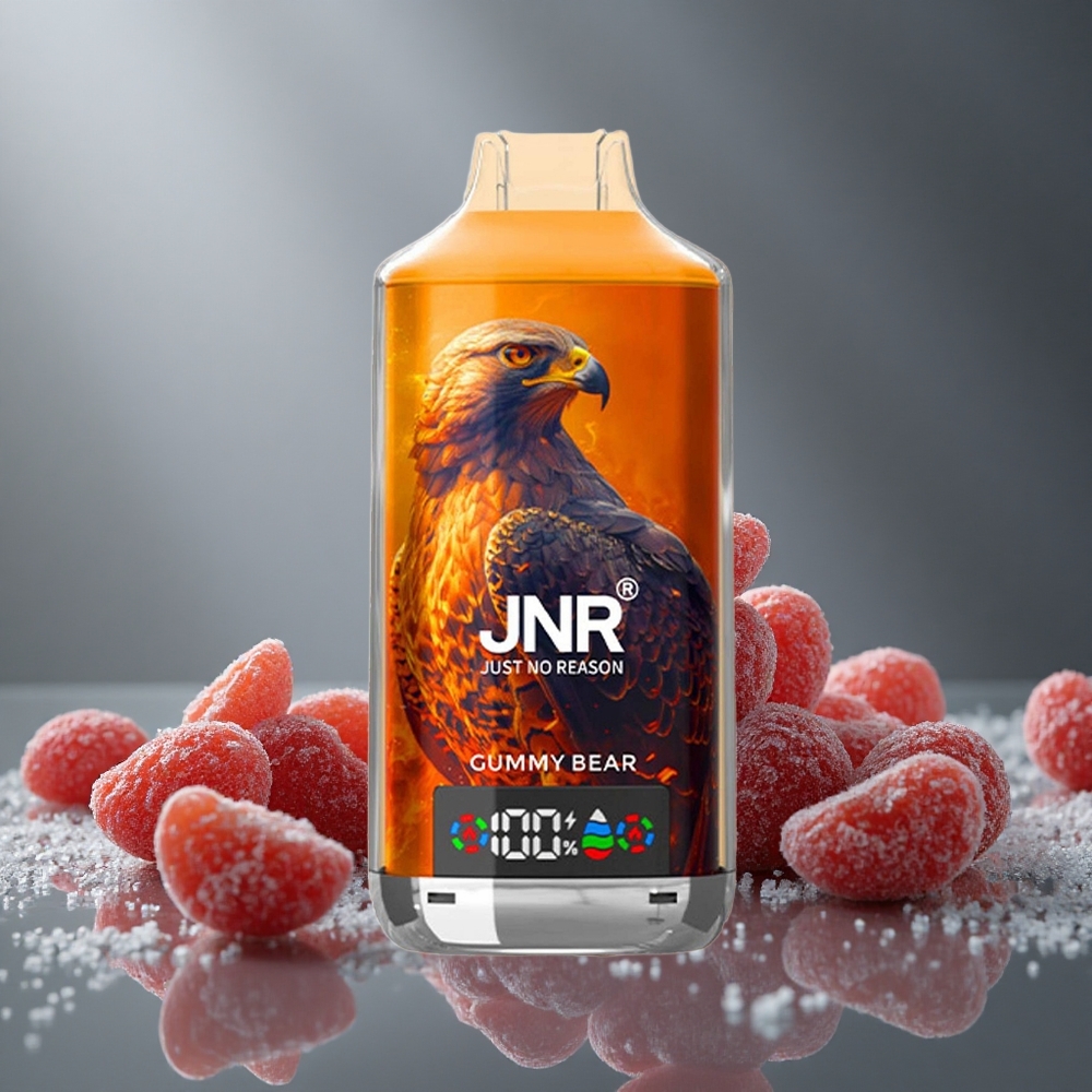 JNR Falcon X 18000パフ グミベア 750mAh 24ml