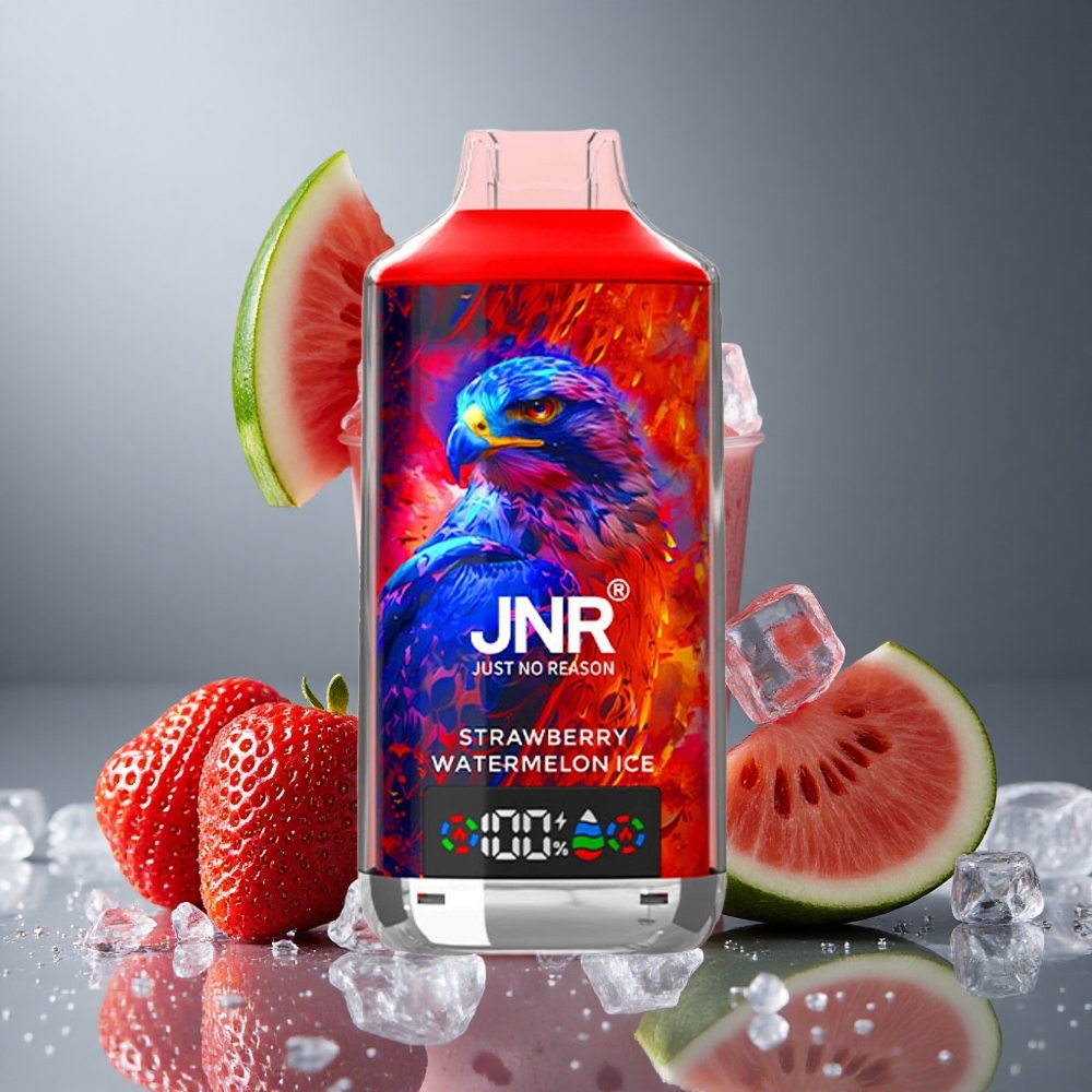 JNR Falcon X 18000パフ ストロベリーウォーターメロンアイス 750mAh 24ml