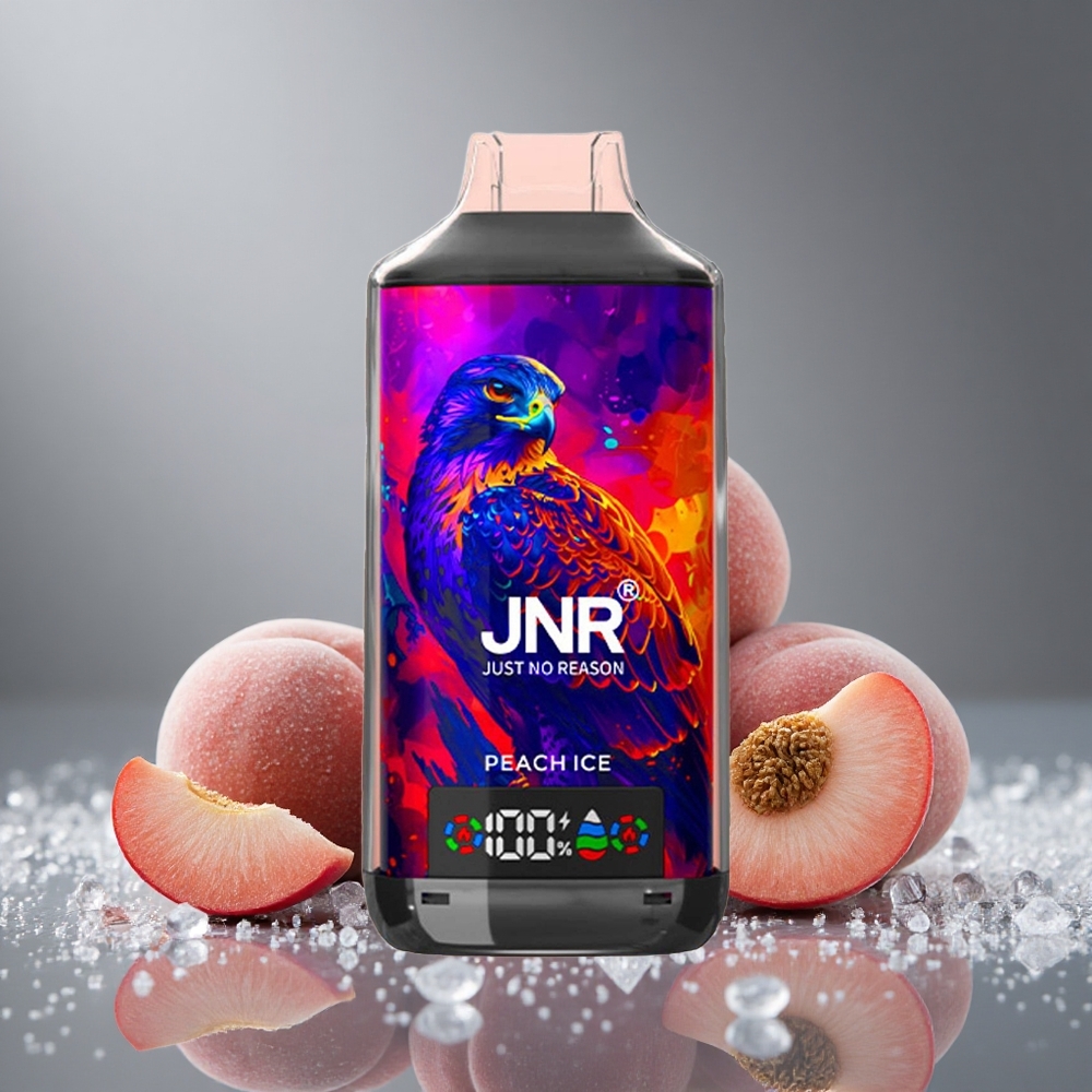JNR Falcon X 18000パフ ピーチアイス 750mAh 24ml