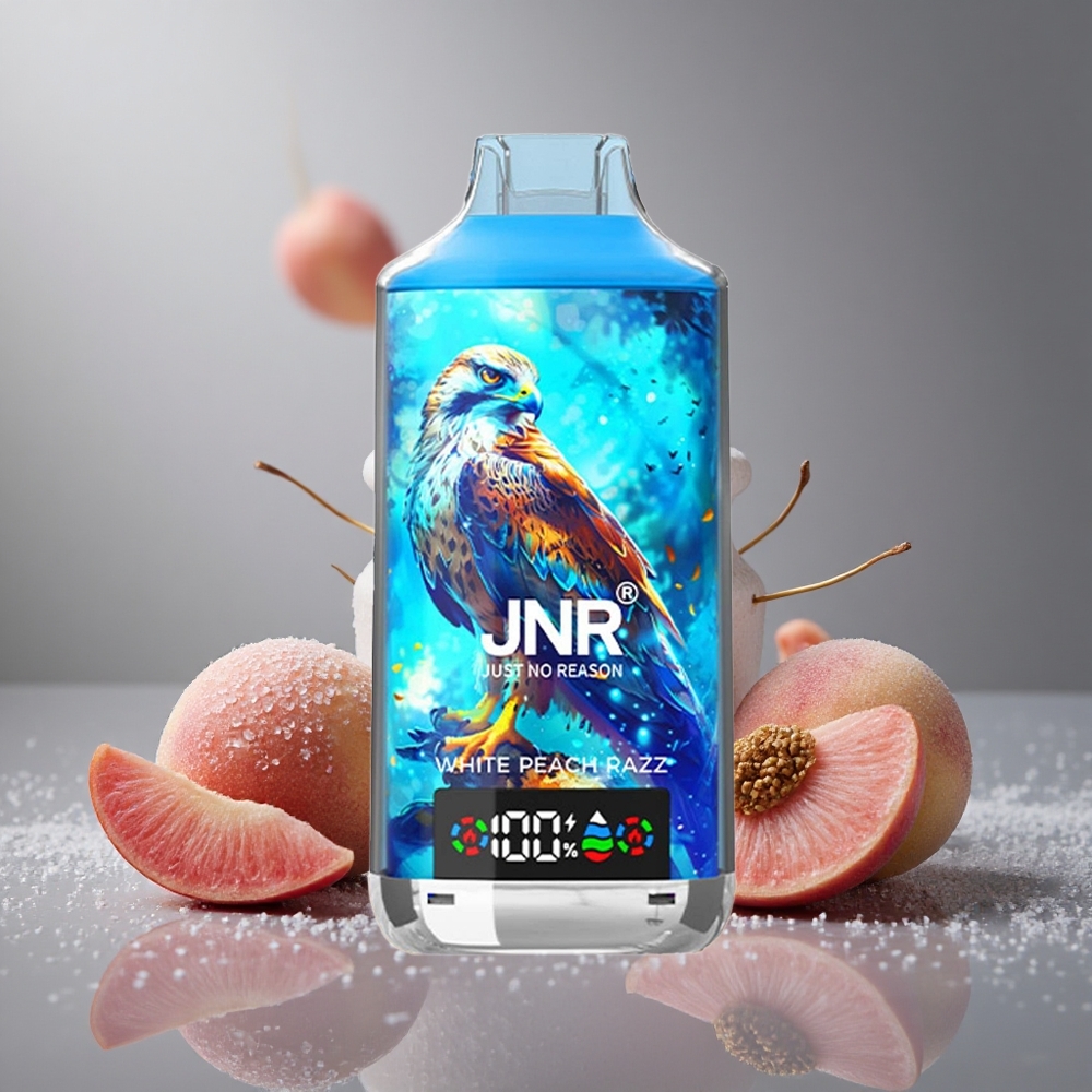 JNR Falcon X 18000パフ ホワイトピーチラズ 750mAh 24ml