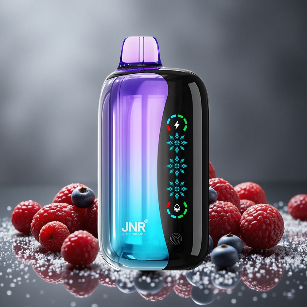 JNR Flex Ice 21000 パフ ディスポーザブルベイプ ミックスベリー タッチスクリーン 26ml