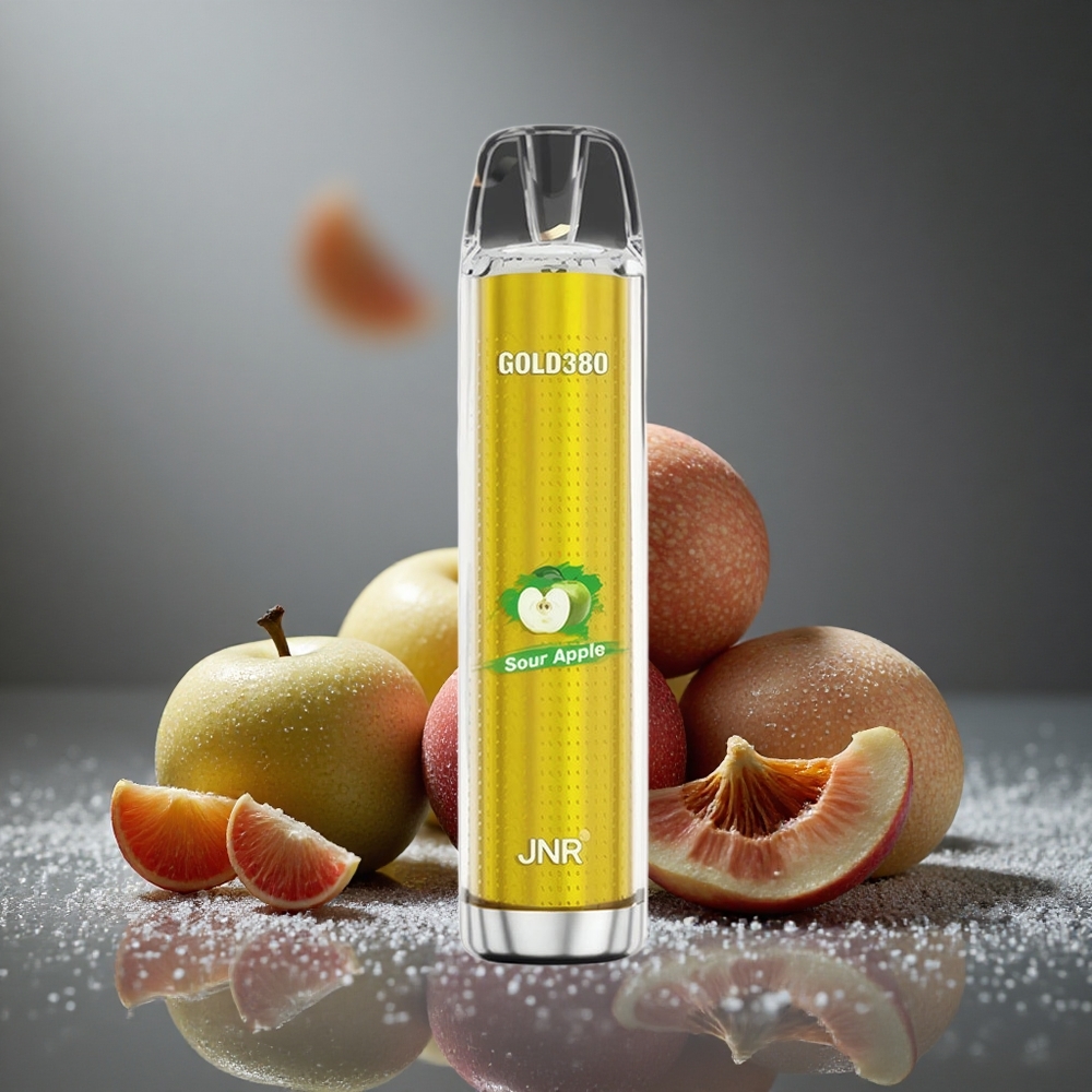 JNR Gold380 6000パフ サワーアップル 1500mAh 13ml