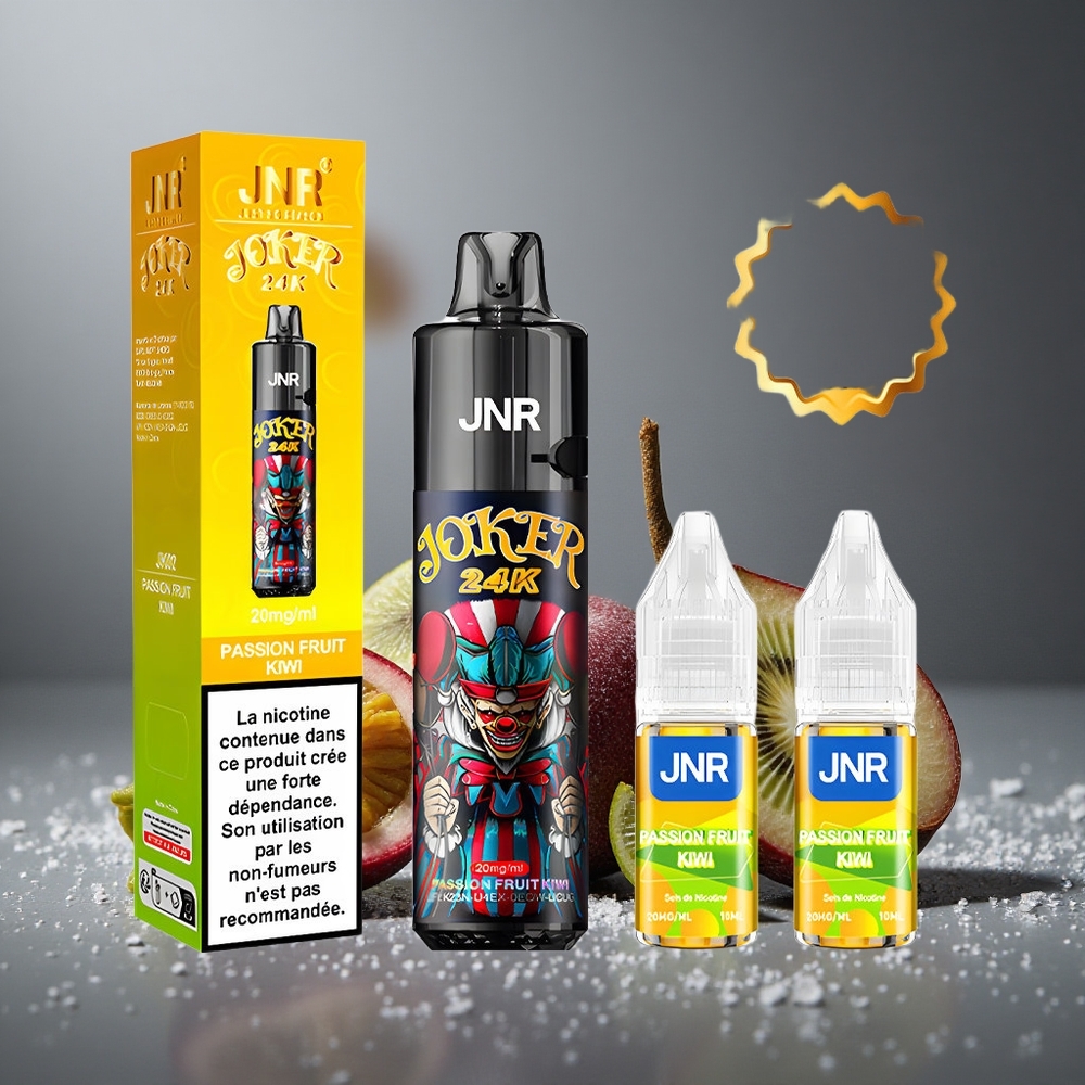 JNR Joker 24K 800mAh パッションフルーツキウイ 24000プッフ