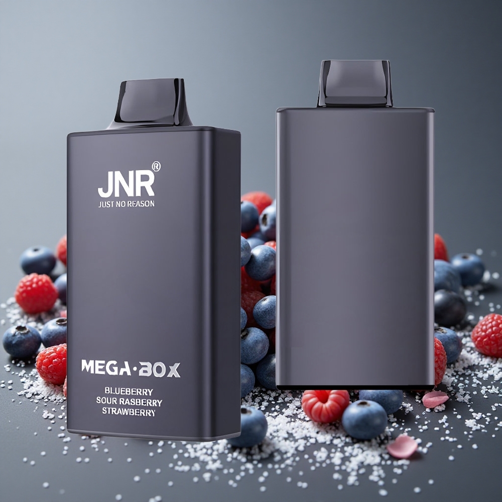 JNR Mega Box 25000 パフ ブルーベリーサワーラズベリーストロベリー 30ml 850mAh