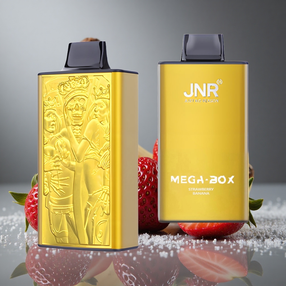 JNR Mega Box 25000パフ ストロベリーバナナ 30ml Eリキッド 850mAh
