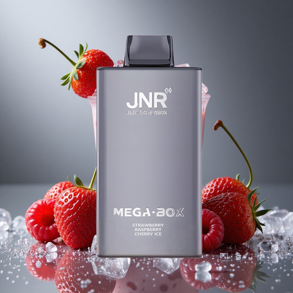 JNR Mega Box 25000パフ ストロベリーベリーチェリーアイス