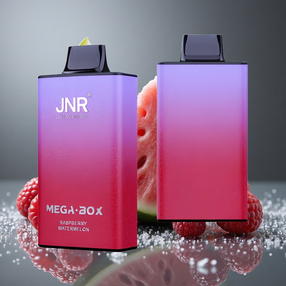 JNR Mega Box 25000パフ デュアルメッシュコイル ラズベリーウォーターメロン