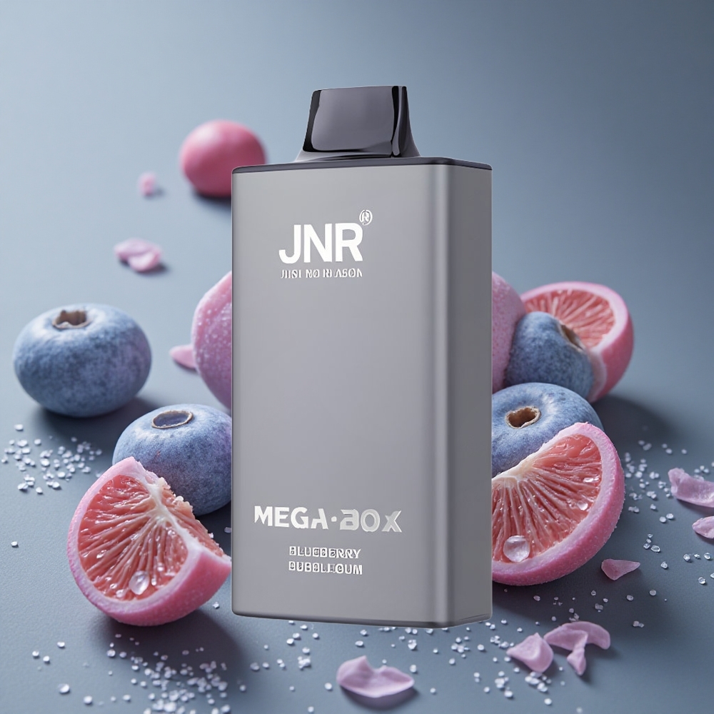 JNR Mega Box 25000パフ ブルーベリーバブルガム 850mAh 30ml