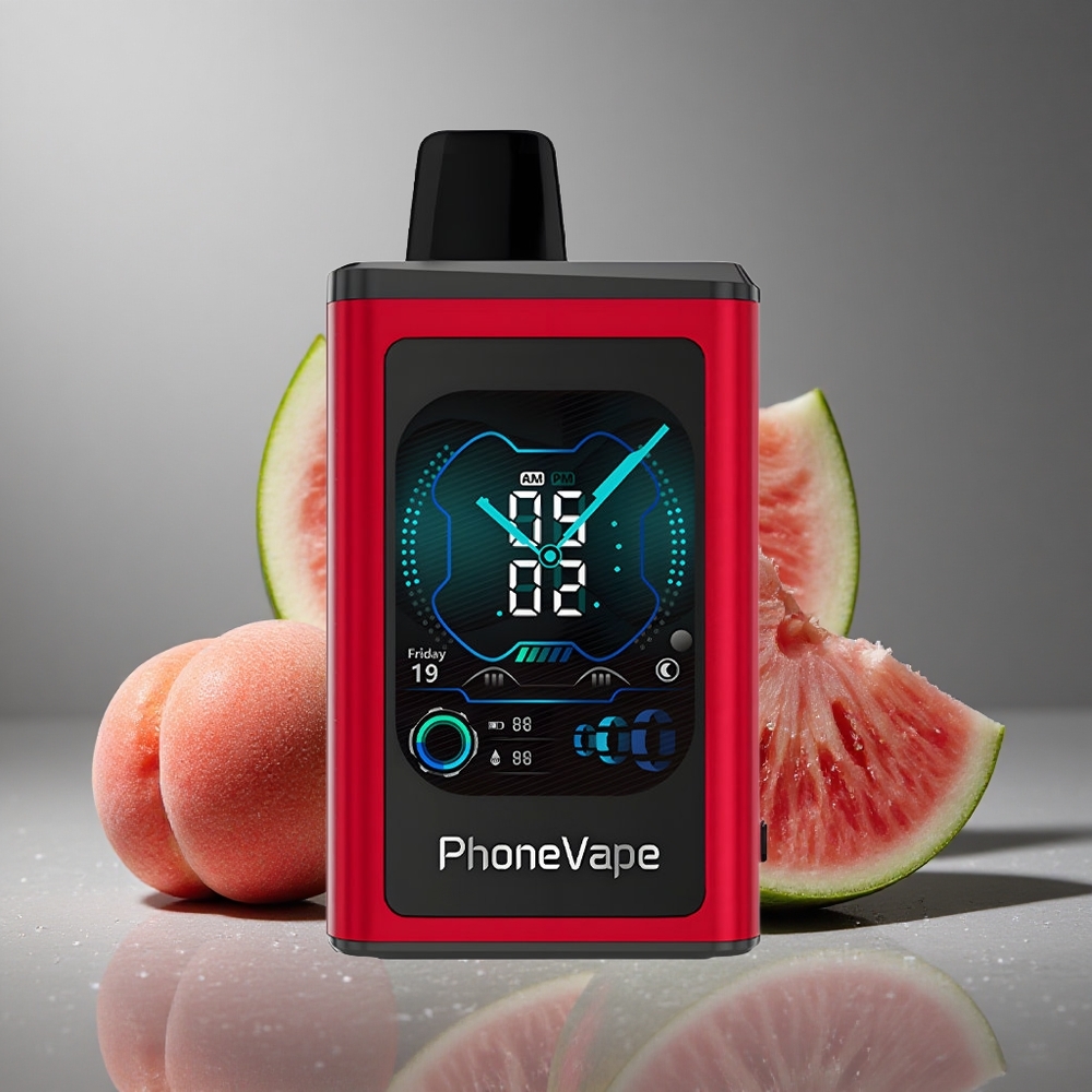 JNR PhoneVape 30000パフ タイプC充電式 ピーチマンゴーウォーターメロン