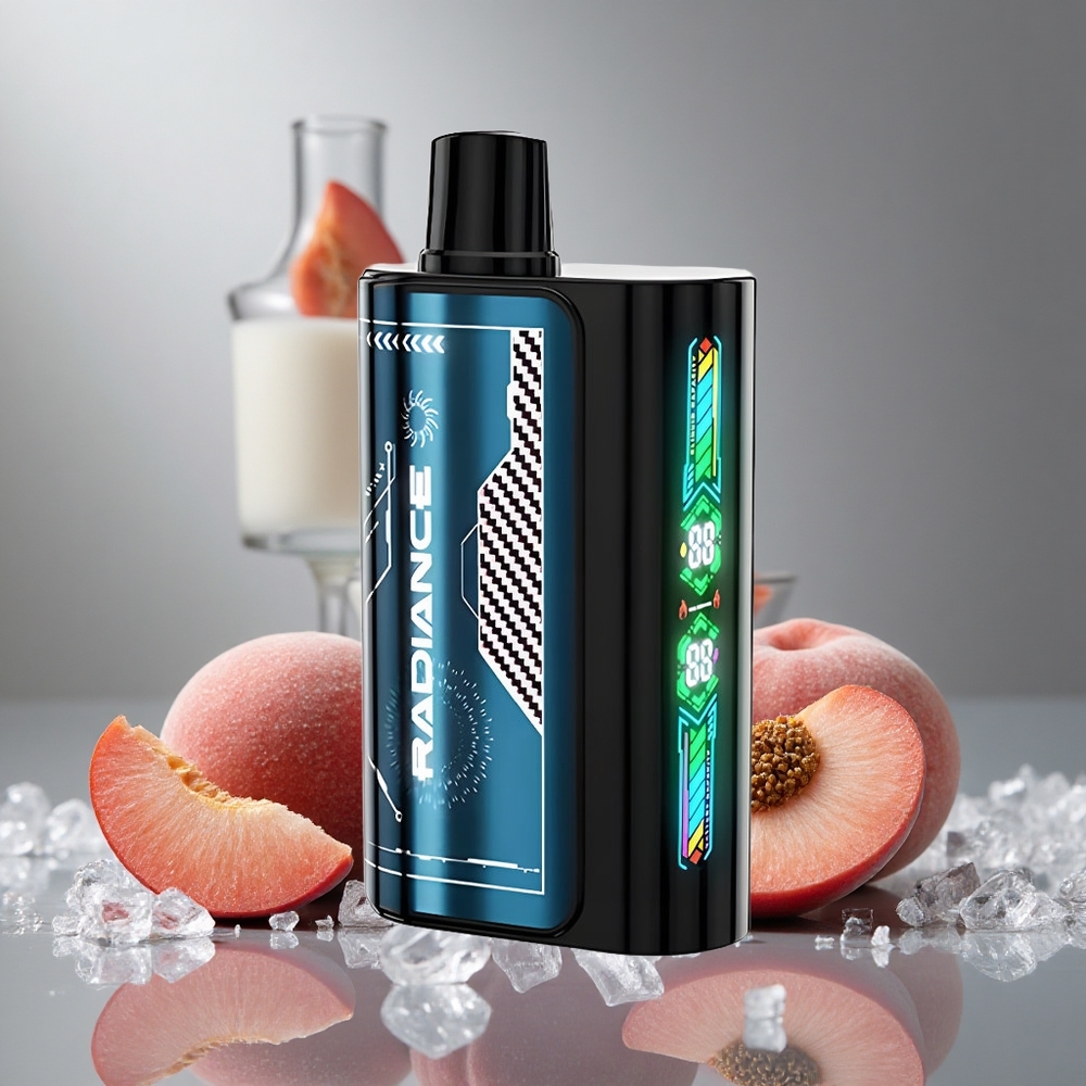 JNR Radiance 31000パフ サマーピーチアイス 28ml E-liquid 950mAh バッテリー