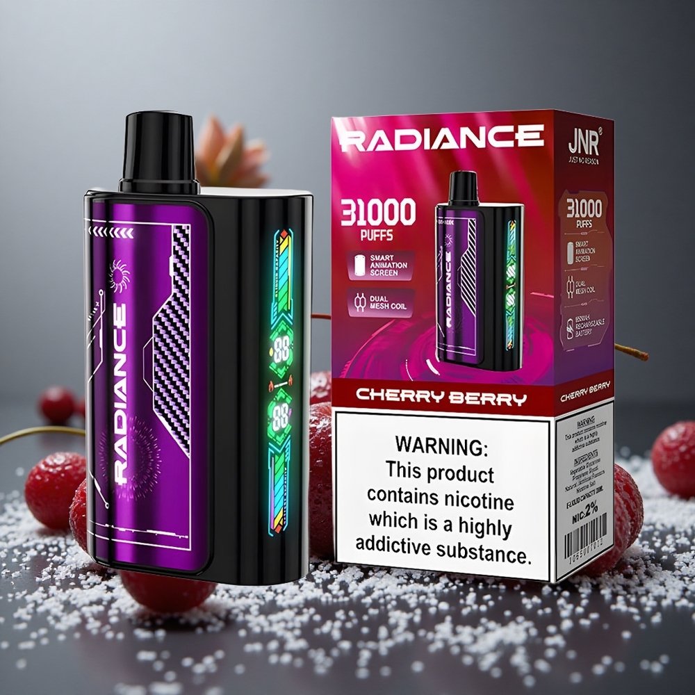 JNR Radiance 31000パフ チェリーベリー 950mAh