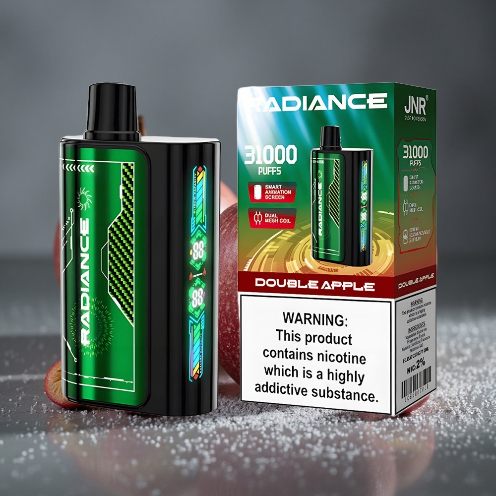 JNR Radiance 31000パフ デュアルメッシュコイル ダブルアップル