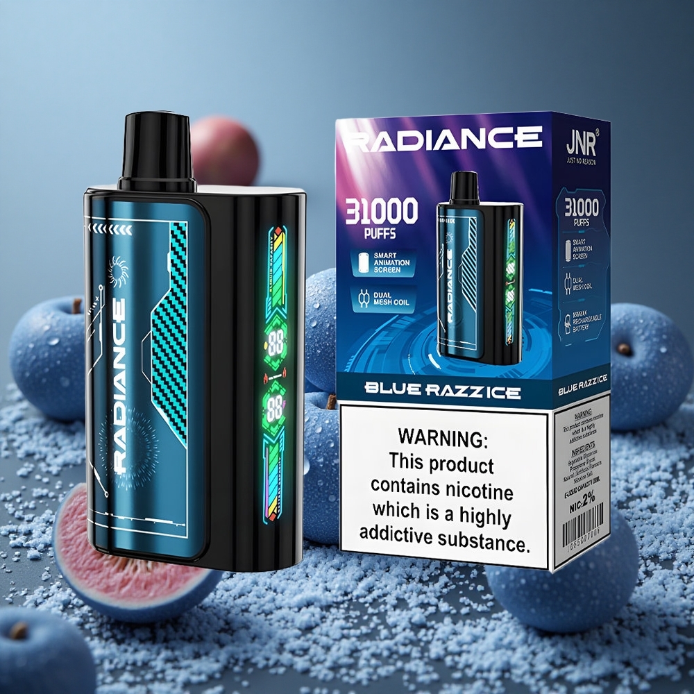 JNR Radiance 31000パフ ブルーラズアイス デュアルメッシュコイル