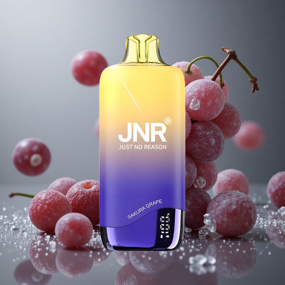JNR Rainbow 10500 パフス サクラグレープ 18ml 08オーム