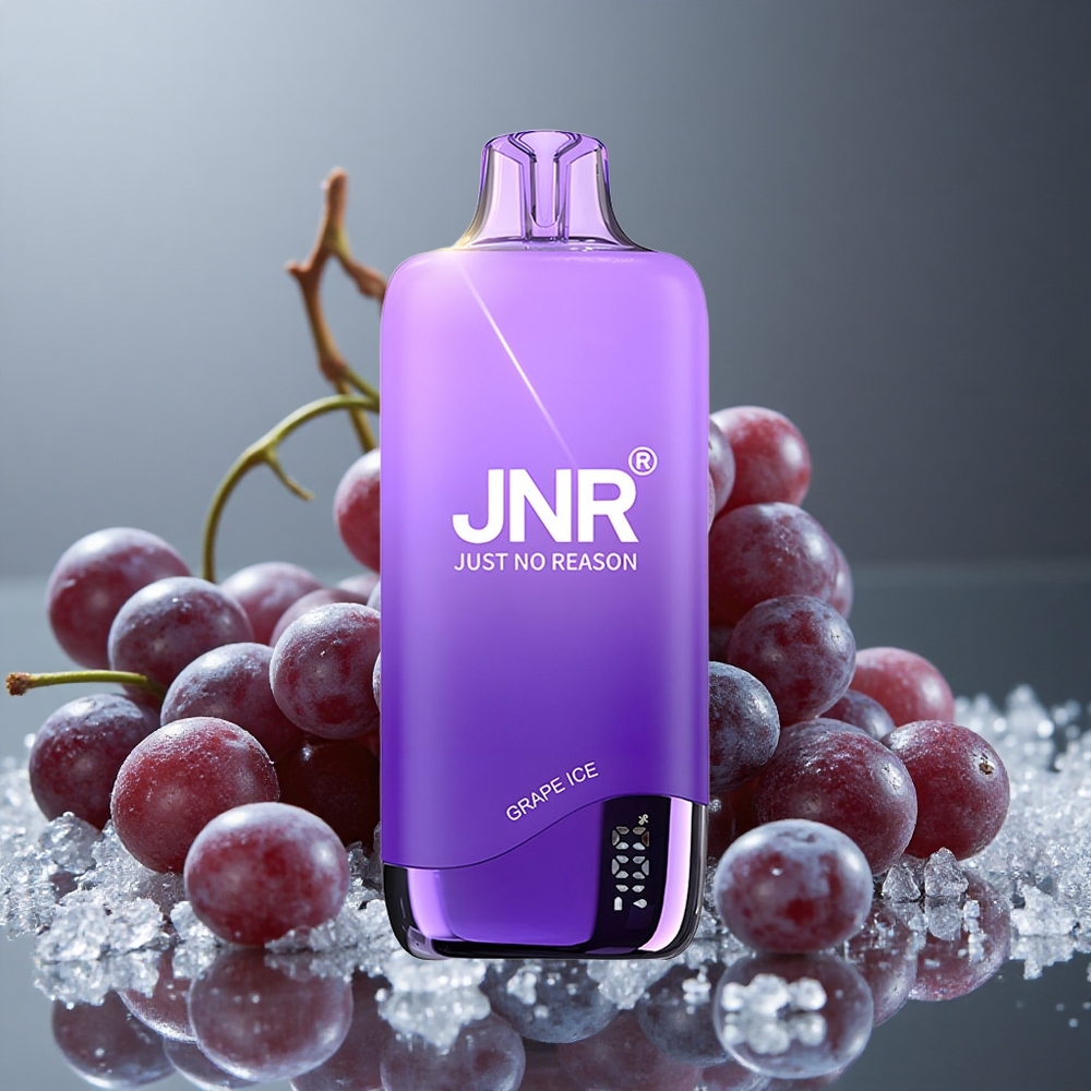 JNR Rainbow 10500パフ グレープアイス 18ml 600mAh