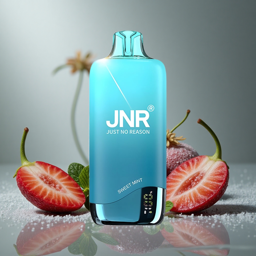 JNR Rainbow 10500パフ スイートミント 18ml 600mAh