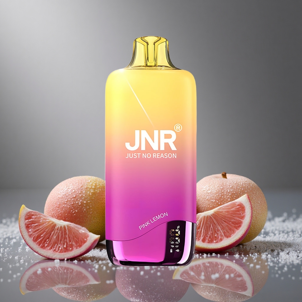 JNR Rainbow 10500パフ ピンクレモン 18ml 600mAh