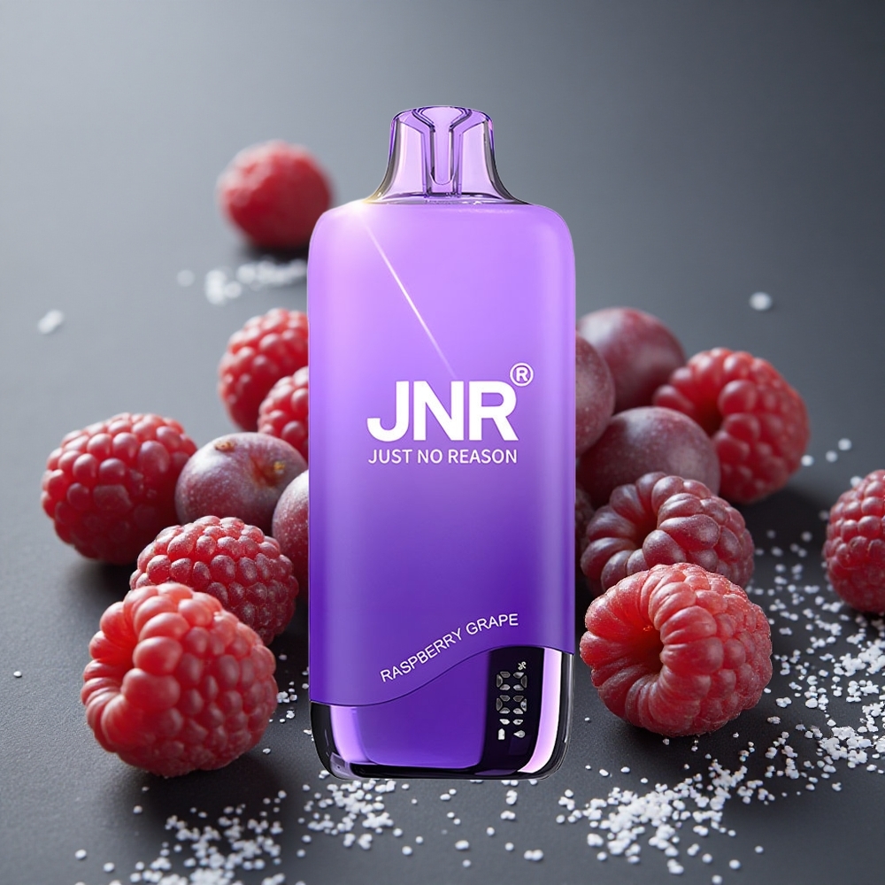 JNR Rainbow 10500パフ ラズベリーグレープ 600mAh 18ml