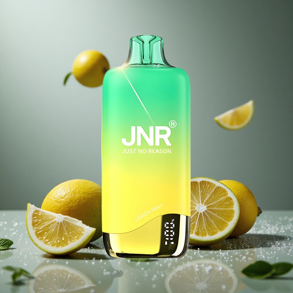 JNR Rainbow 10500パフ レモンミント 18ml 600mAh