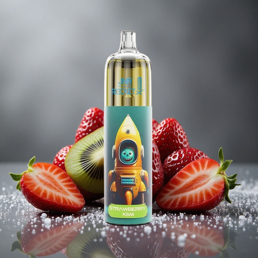 JNR Rocket-X 12400パフ ストロベリーキウイ 850mAh 25ml