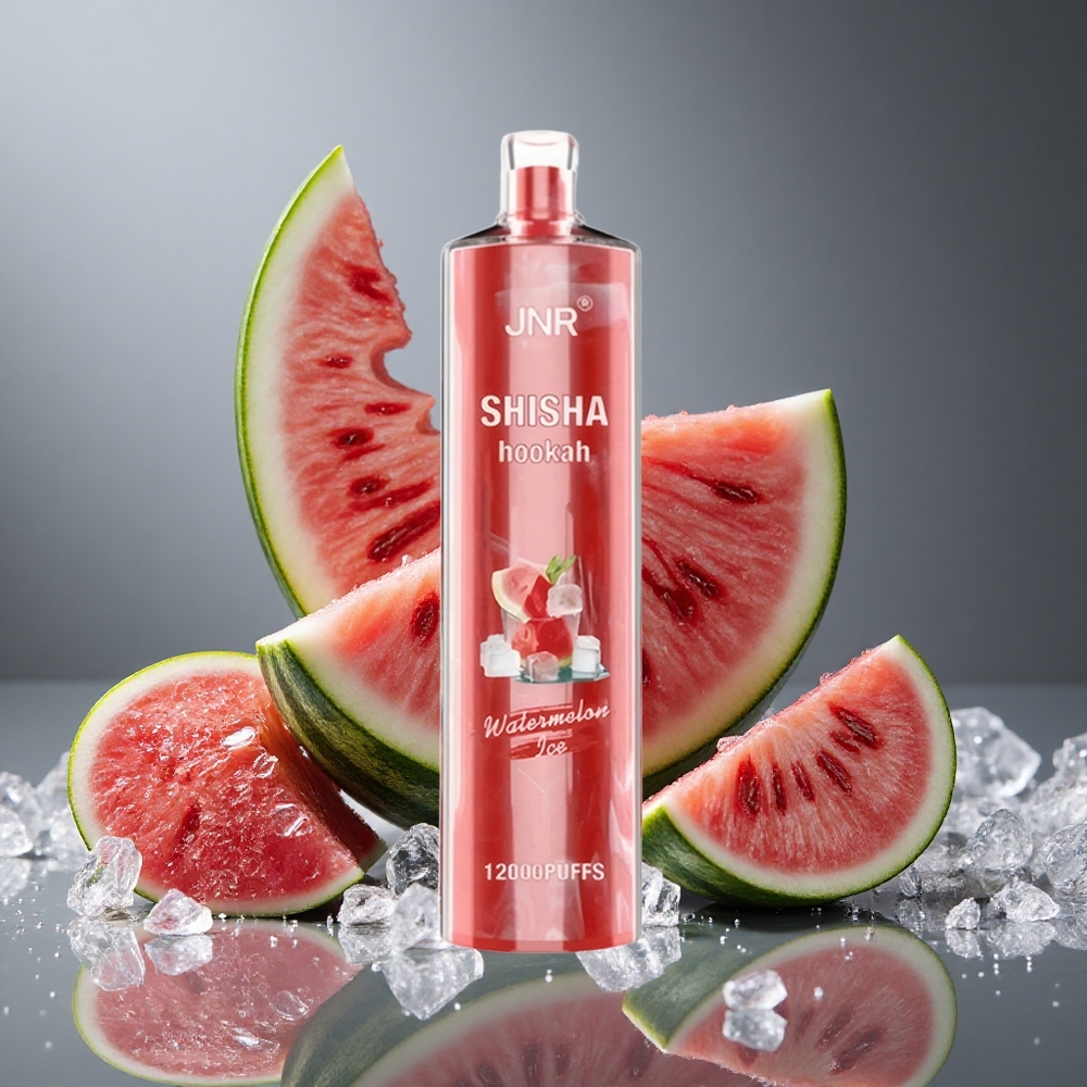 JNR Shisha Hookah 12000パフ 24ml スイカアイス