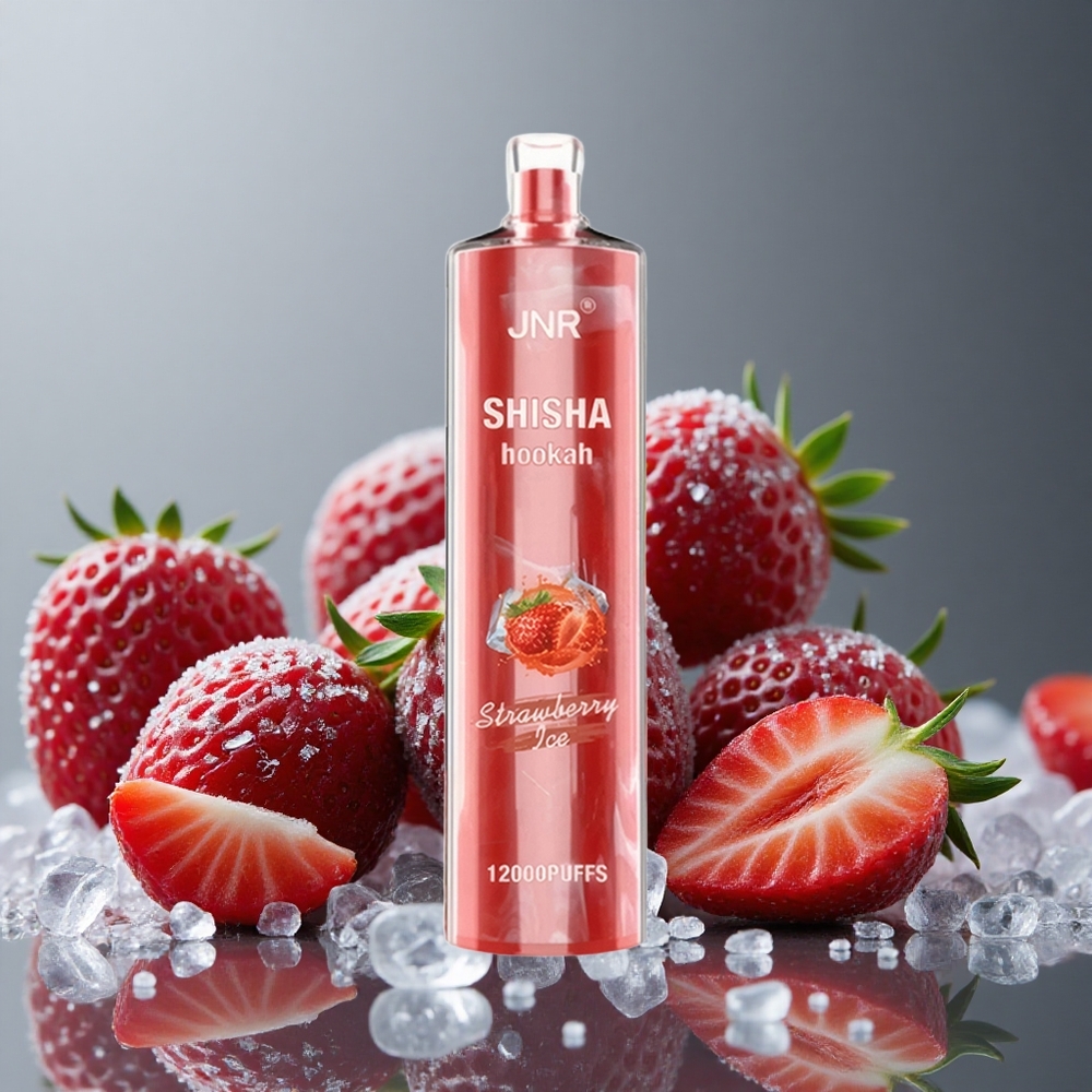 JNR Shisha Hookah 12000パフ 24ml ストロベリーアイス