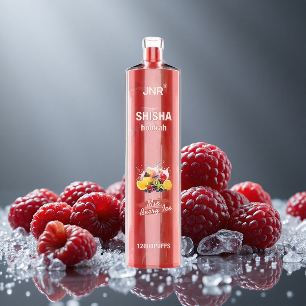 JNR Shisha Hookah 12000パフ 24ml ベリーアイス ディスポーザブルベイプ