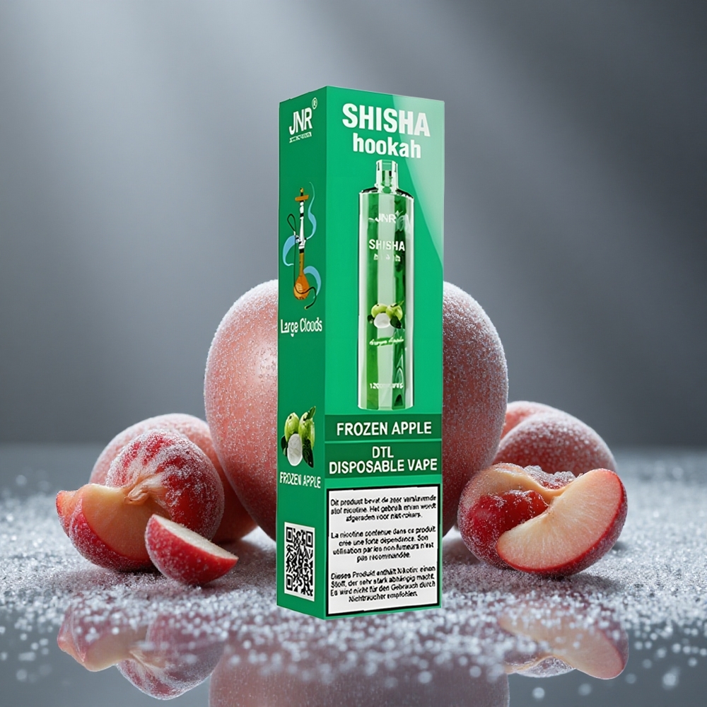 JNR Shisha Hookah 12000パフ 750mAh フローズンアップル