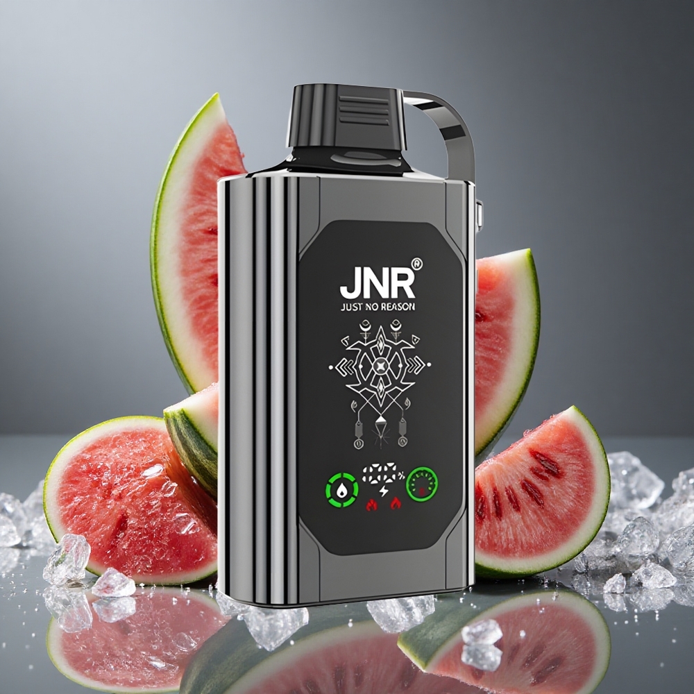 JNR Shisha Hookah Box 20500 パフス デュアルメッシュコイル ウォーターメロンアイス