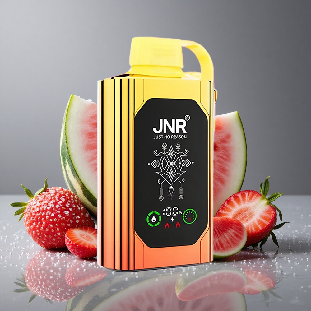 JNR Shisha Hookah Box 20500パフ デュアルメッシュコイル＆デュアルコア スイカイチゴバブルガム