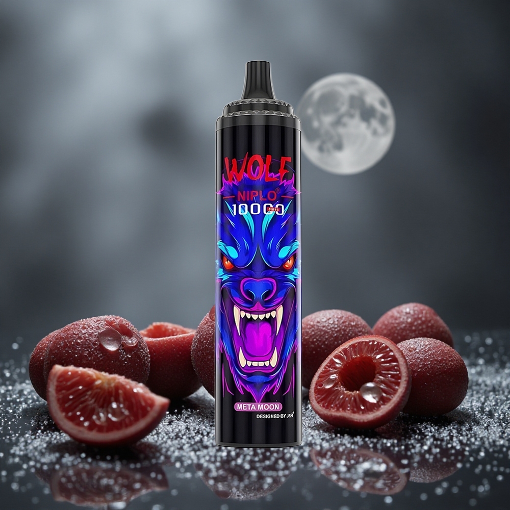 JNR Wolf Niplo 10000 パフ メタムーン 20ml 650mAh
