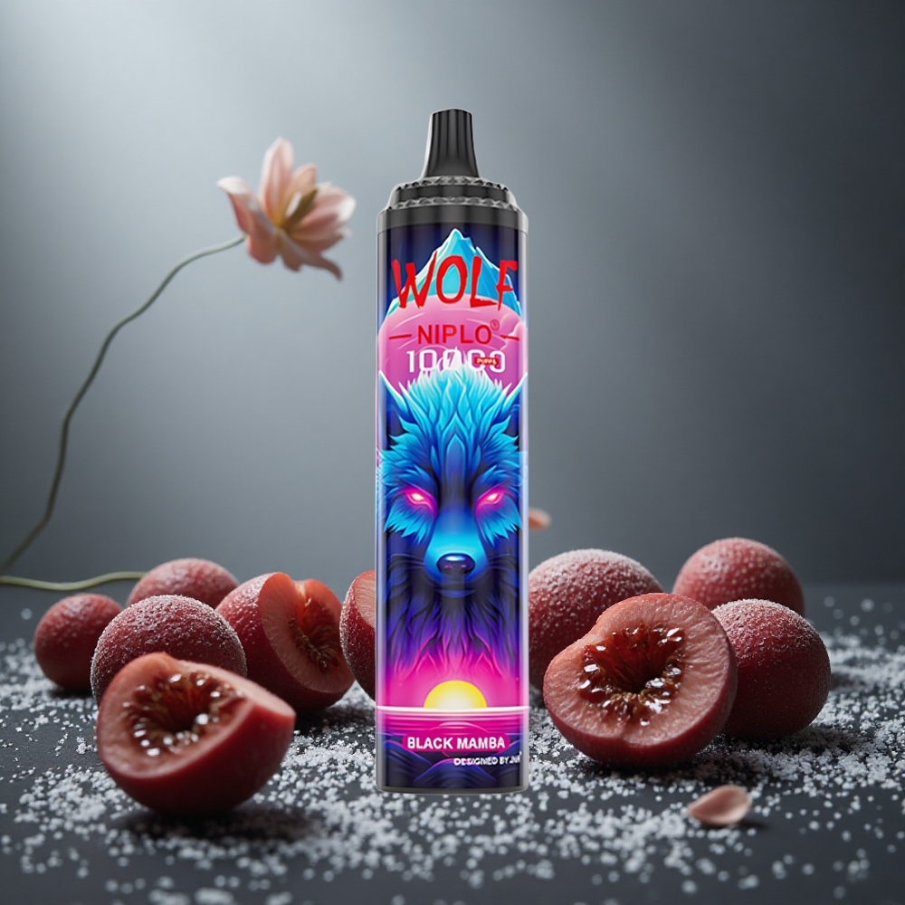 JNR Wolf Niplo 10000 パフス ブラックマンバ 20ml タイプC